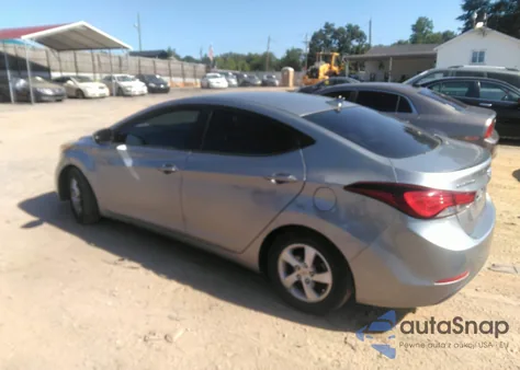 2015 Hyundai Elantra Se из США, поврежденный, VIN 5NPDH4AE7FH636051